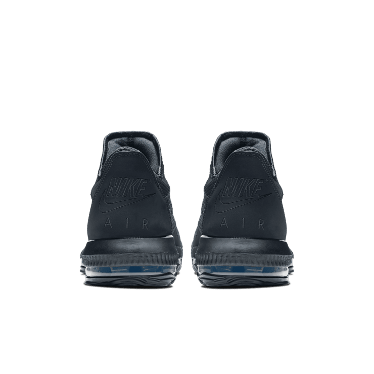 Nike LeBron 16 Low Triple Black Angle 3