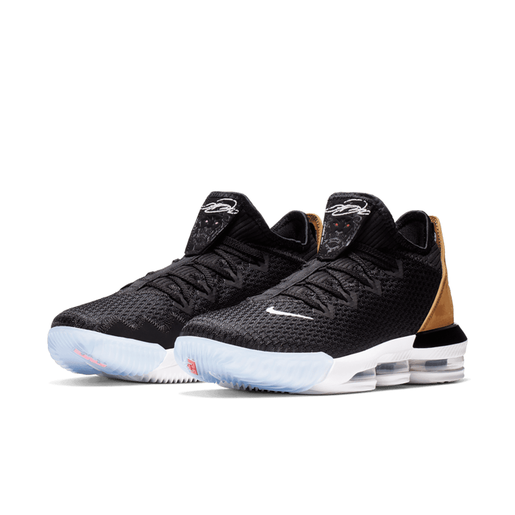 Nike LeBron 16 Low Black Wheat Soundtrack Angle 2
