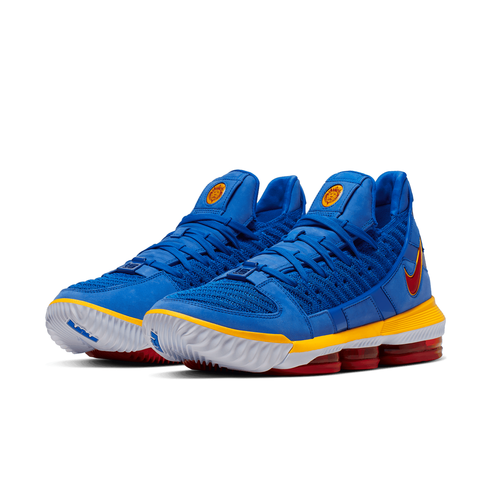 lebron 16 shoes blue