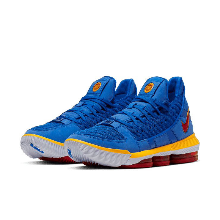 Nike LeBron 16 Superman SuperBron Blue Angle 2