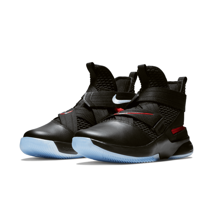 Nike LeBron Soldier 12 FlyEase Black Angle 2