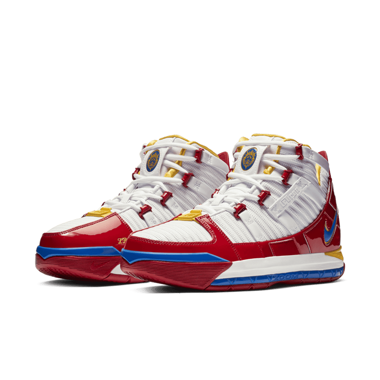 Nike LeBron 3 Superman Red (2019) Angle 2