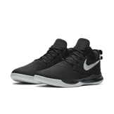 Nike LeBron Witness 3 Black White Angle 2