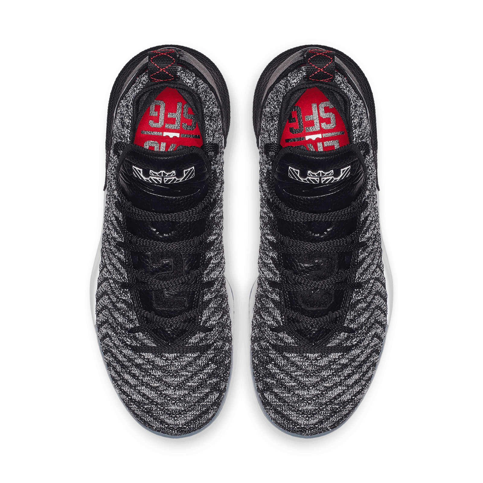 lebron 16 black metallic silver