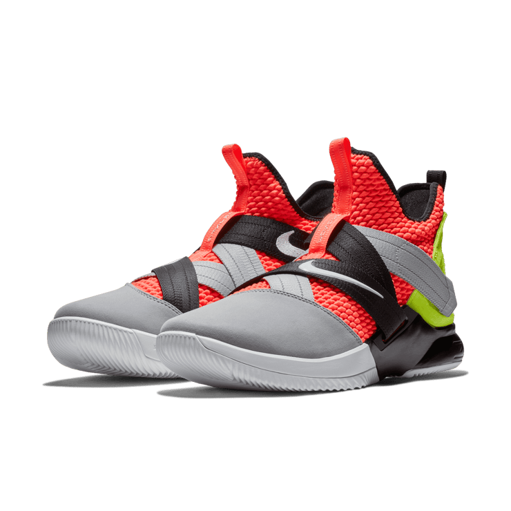 Nike LeBron Soldier 12 Hot Lava Angle 2