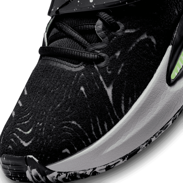 Nike KD 14 Black Lime Glow Angle 4