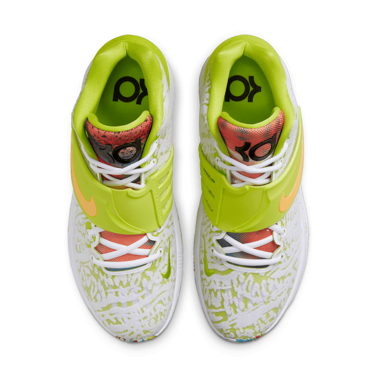 Nike KD 14 White Lime Green CZ0170-101 Raffles Where to Buy