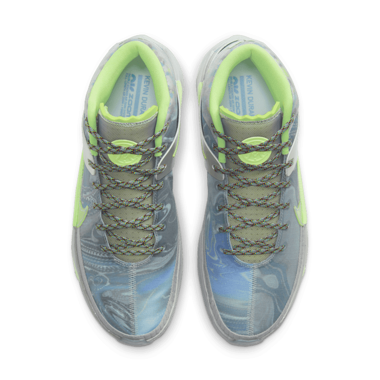 Nike KD 13 Recycled Collar Barely Volt Angle 1