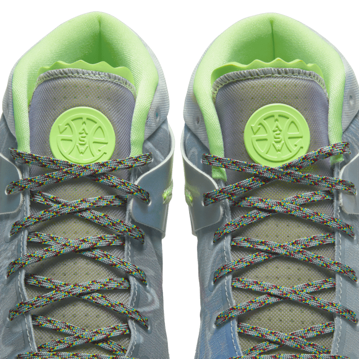 Nike KD 13 Recycled Collar Barely Volt Angle 6