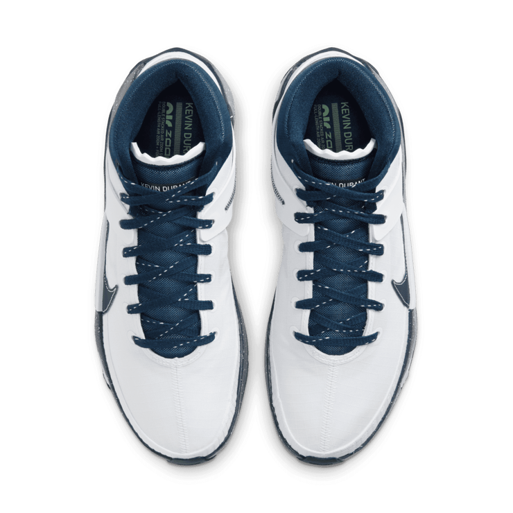 Nike KD 13 Team White Navy Angle 1