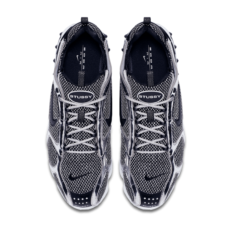Nike Air Zoom Spiridon Cage 2 Stussy Pure Platinum Angle 1