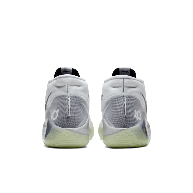 Nike KD 12 TB White Black Angle 3