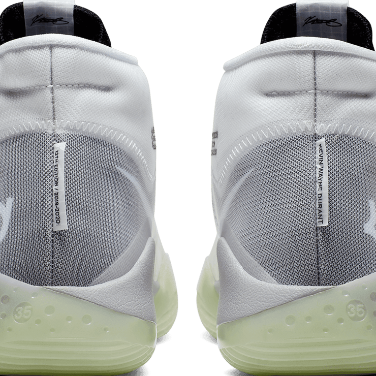 Nike KD 12 TB White Black Angle 4