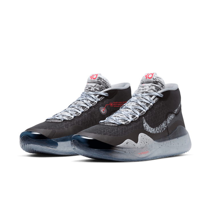 Nike KD 12 Black Cement Angle 2