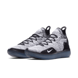 Nike KD 11 Black White Racer Blue Angle 2