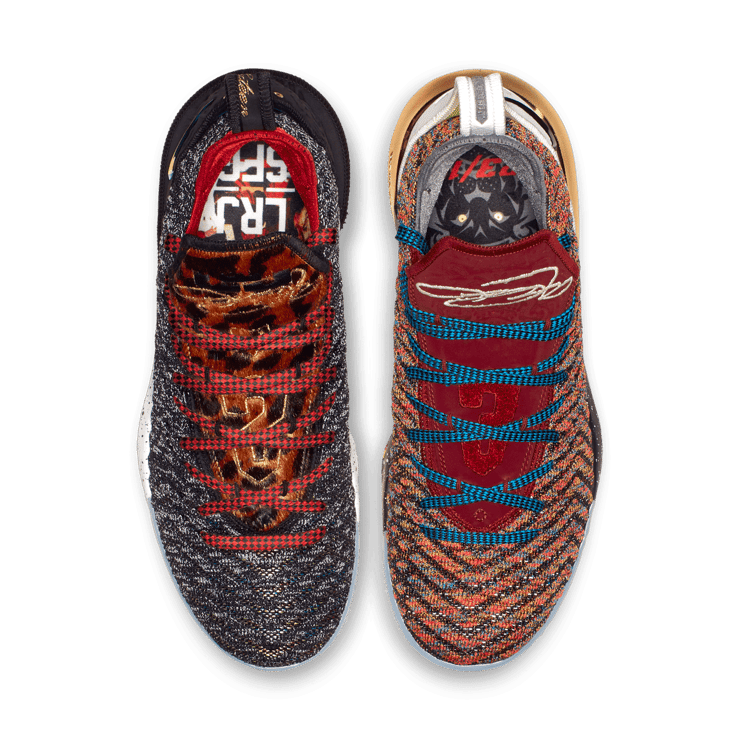 Nike LeBron 16 1 Thru 5 (What The) (Special 2K19 Box) Angle 1