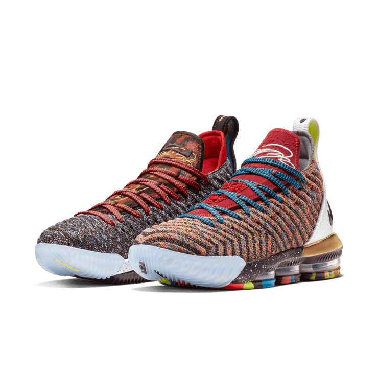 Nike LeBron 16 1 Thru 5 (What The) (Special 2K19 Box) Angle 2