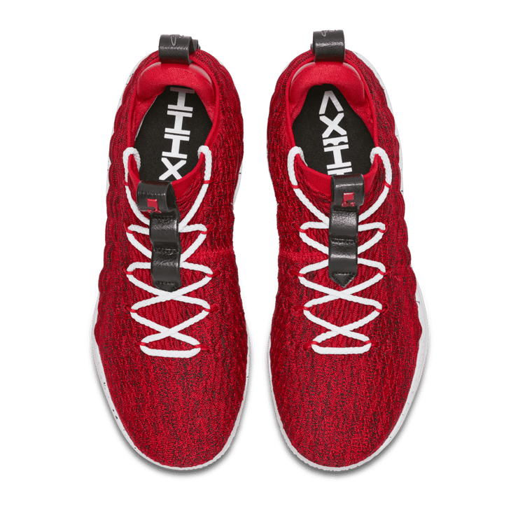 Nike LeBron 15 Low University Red Angle 1