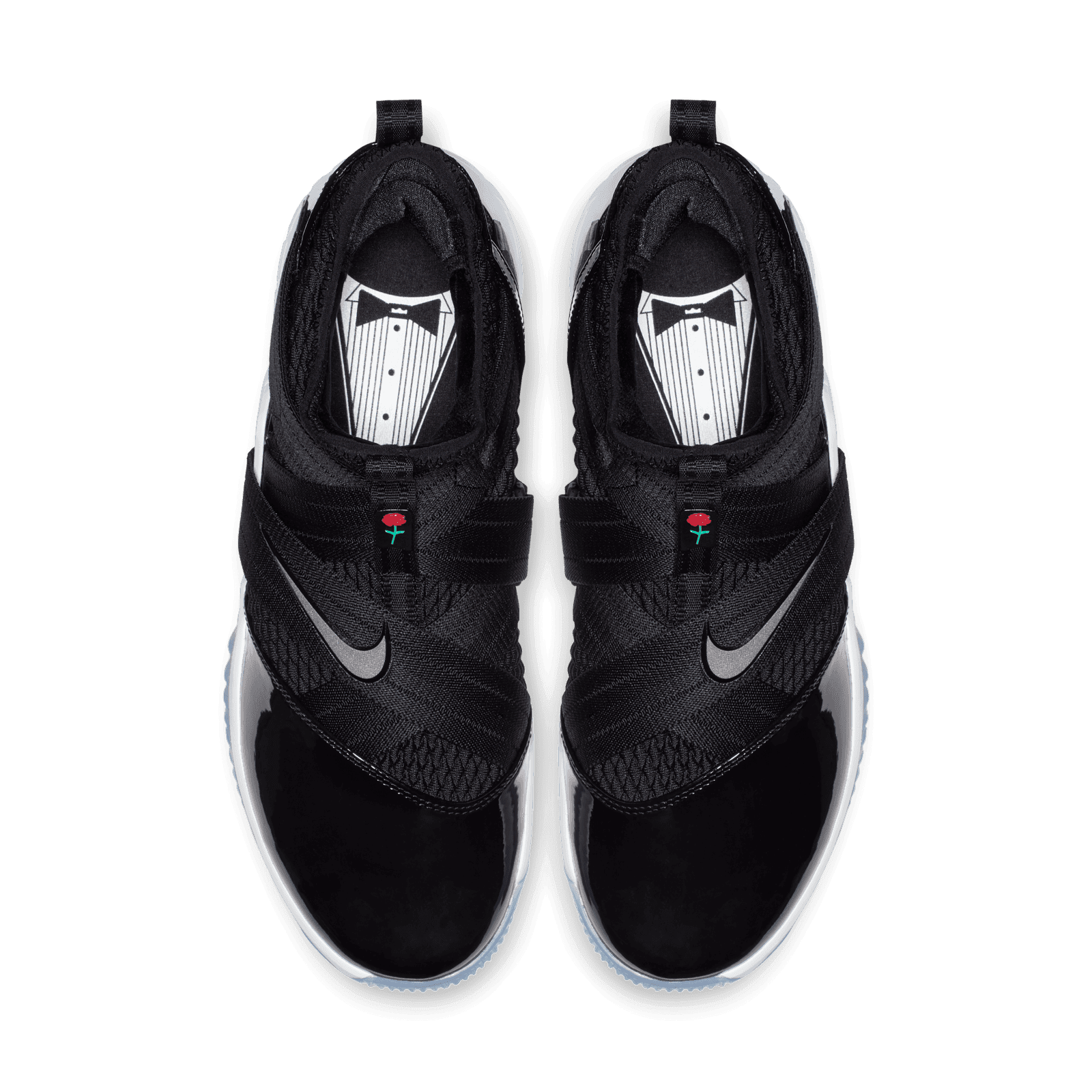 lebron soldier xii black and white