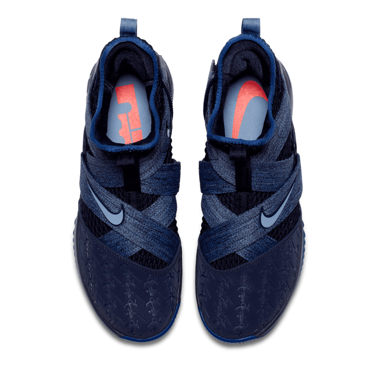 Nike LeBron Zoom Soldier 12 Blackened Blue Angle 1