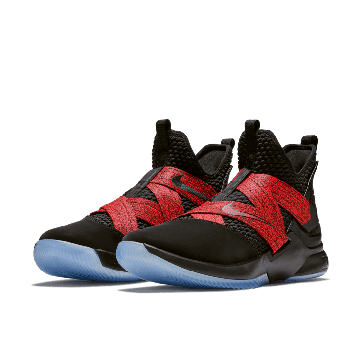 Nike LeBron Zoom Soldier 12 Black Red AO2609-003
