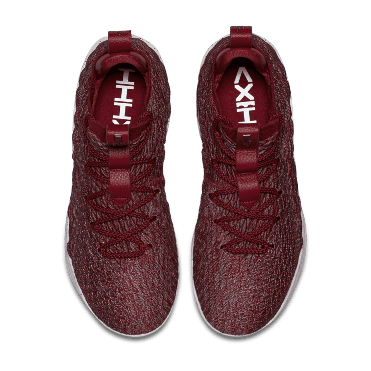 Nike LeBron 15 Low Team Red Angle 1