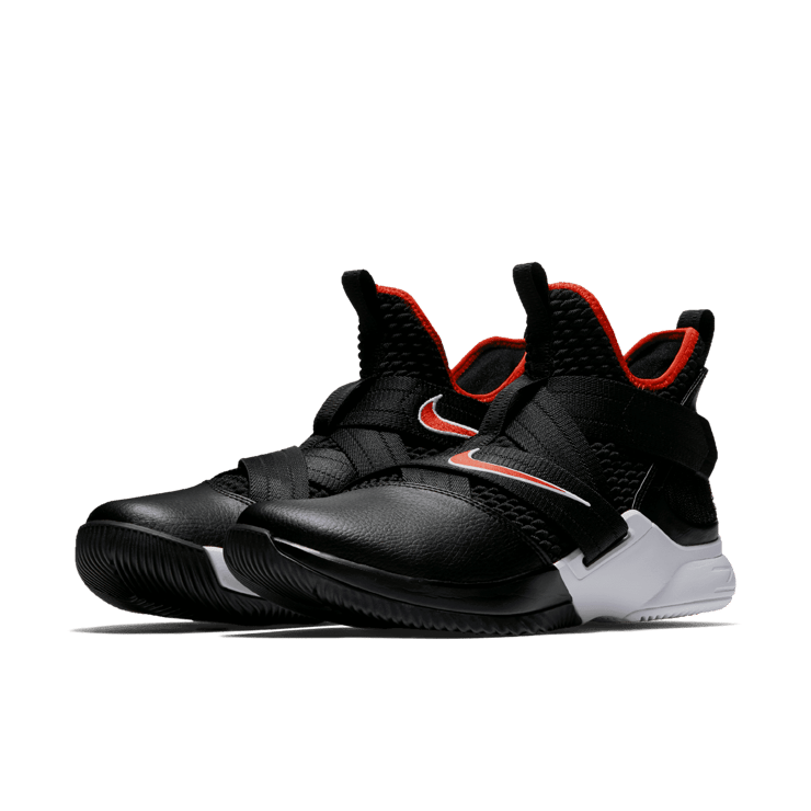 Nike LeBron Zoom Soldier 12 Bred Angle 2