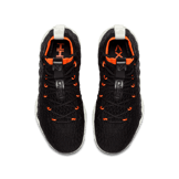 Nike LeBron 15 Black Bright Crimson (GS) Angle 1