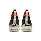 Nike LeBron 15 Black Bright Crimson (GS) Angle 3
