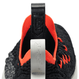 Nike LeBron 15 Black Bright Crimson Angle 4