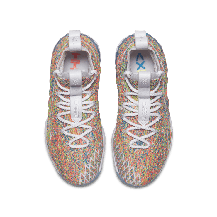 Nike LeBron 15 Fruity Pebbles (GS) Angle 1