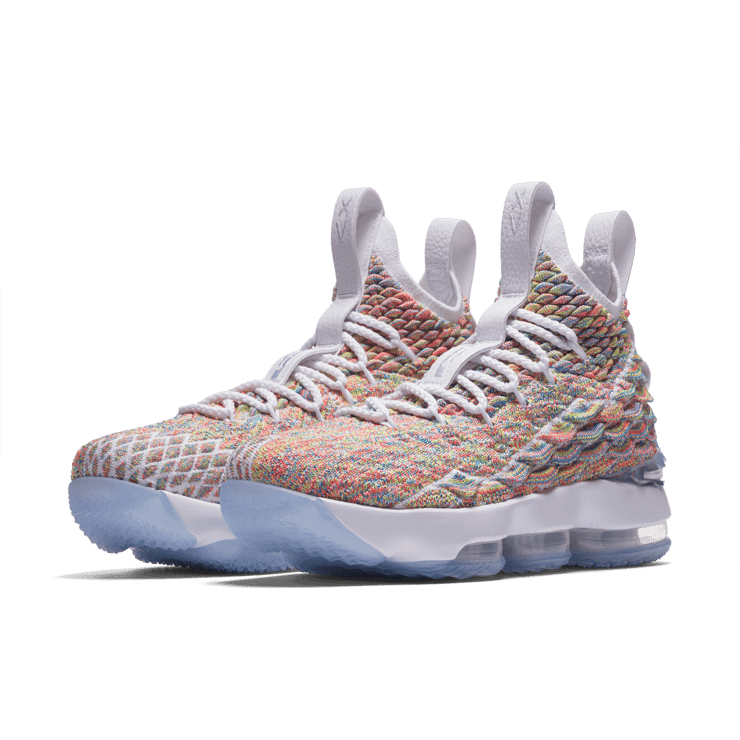 Nike LeBron 15 Fruity Pebbles (GS) Angle 2