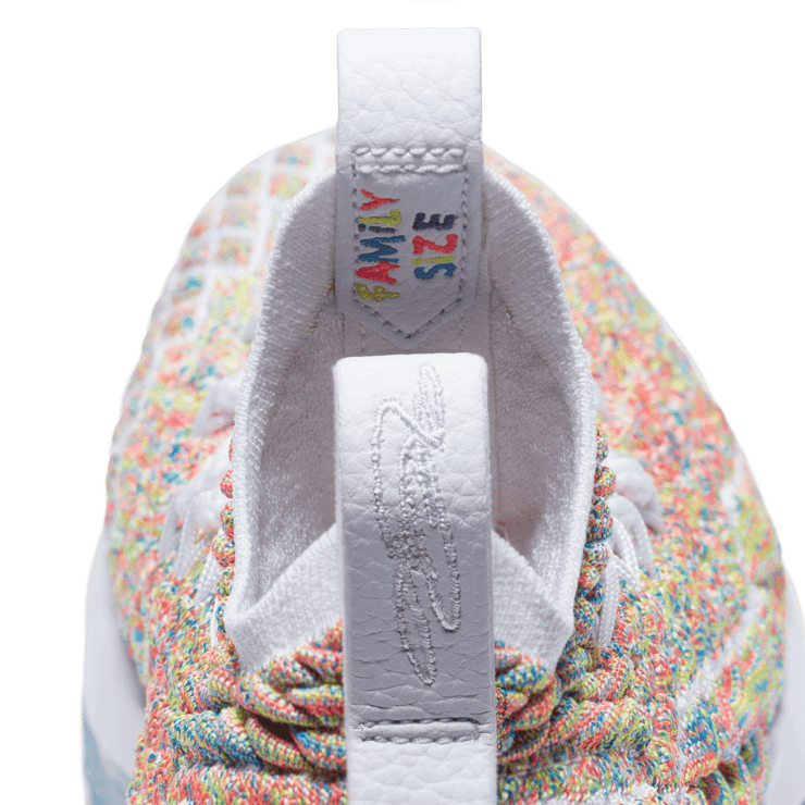 Nike LeBron 15 Fruity Pebbles (GS) Angle 4