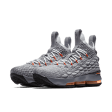 Nike LeBron 15 Safety Orange (GS) Angle 2