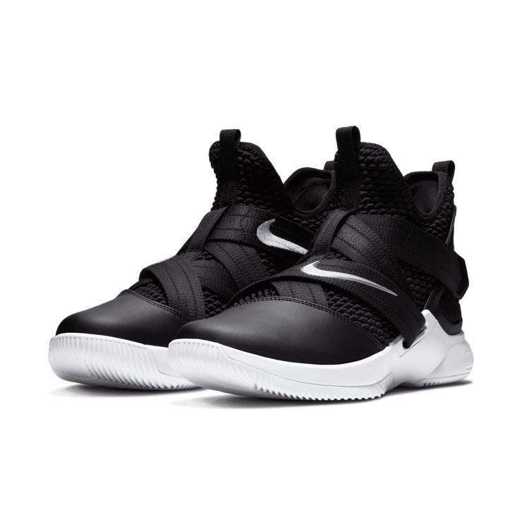 Nike LeBron Soldier 12 TB Black White Silver AT3872 001