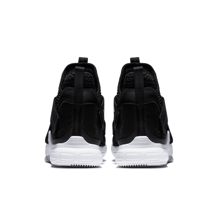 Nike LeBron Soldier 12 TB Black White Silver Angle 3