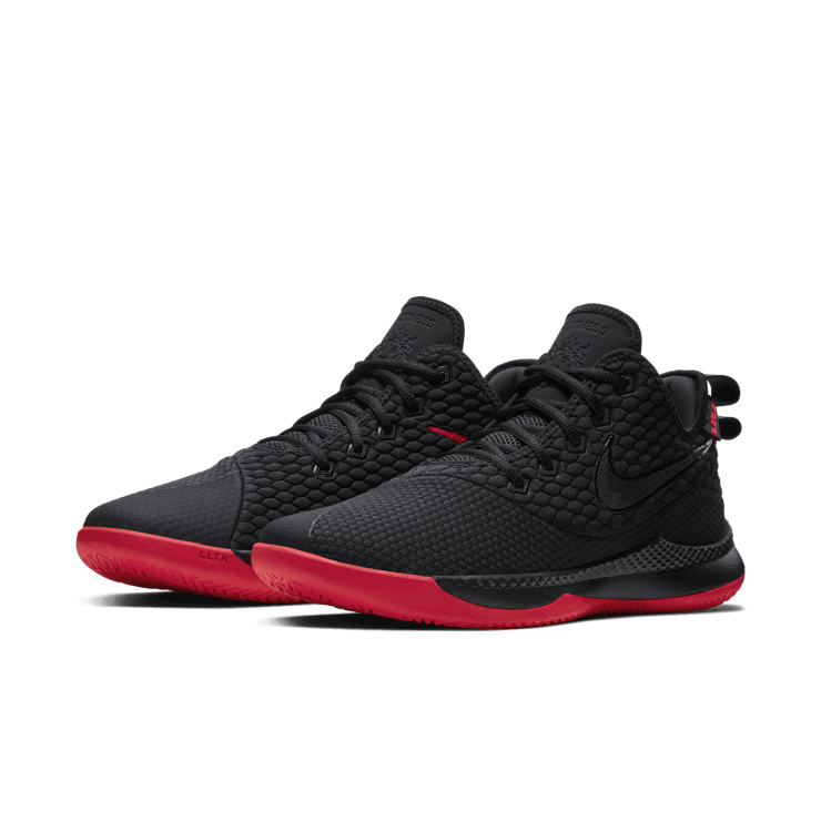 Nike LeBron Witness 3 Bred Angle 2