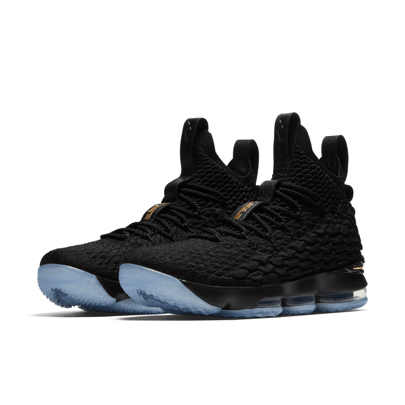 lebron 15 grey and gold