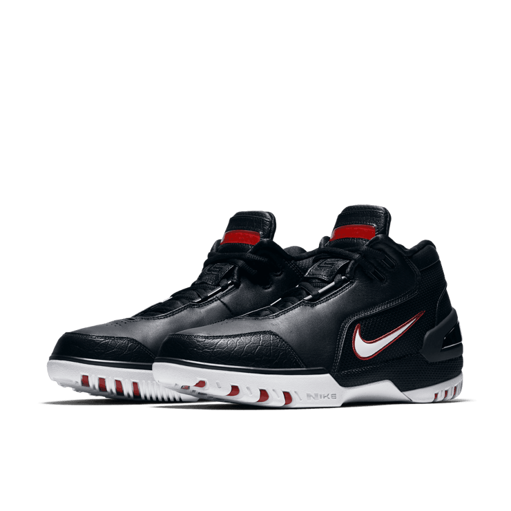 Nike Air Zoom Generation Black White Retro Angle 2