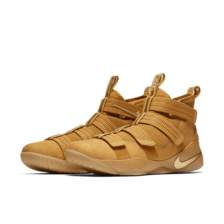 Nike LeBron Zoom Soldier 11 Wheat Angle 2