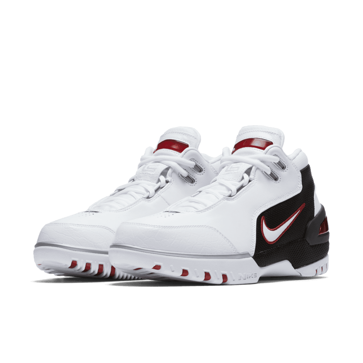 Nike Air Zoom Generation White Black Retro Angle 2