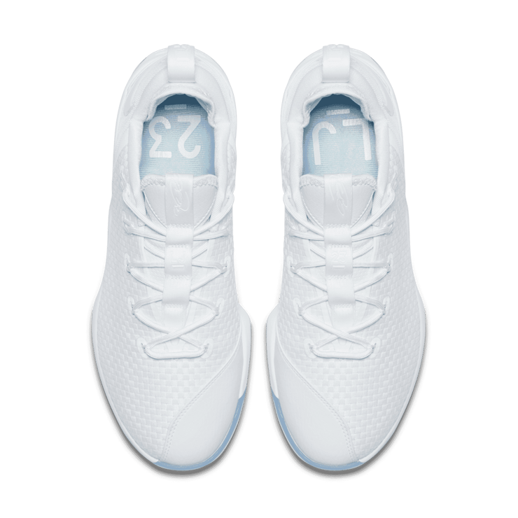 Nike LeBron 14 Low White Ice Angle 1