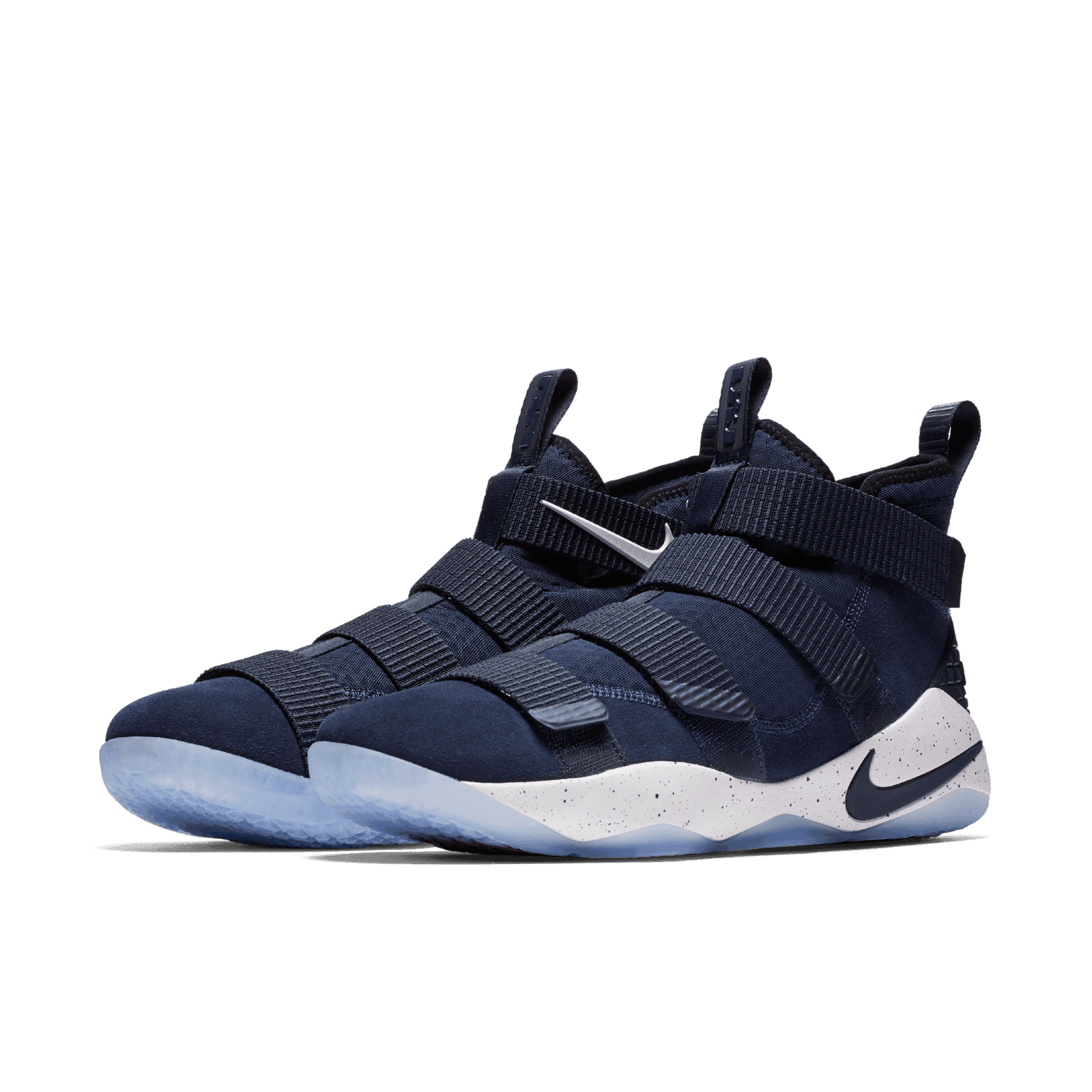 lebron 11 soldier navy blue
