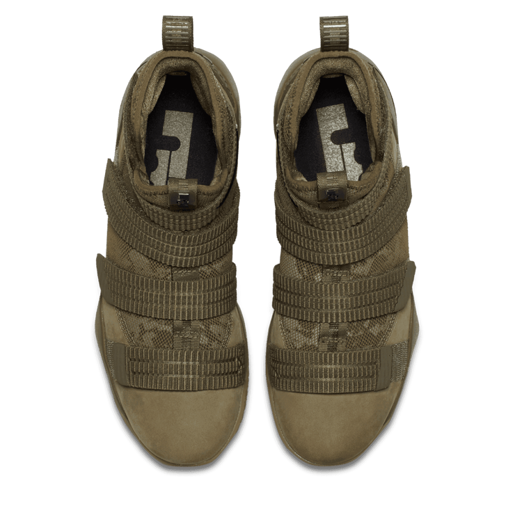 Nike LeBron Zoom Soldier 11 Olive Camo Angle 1