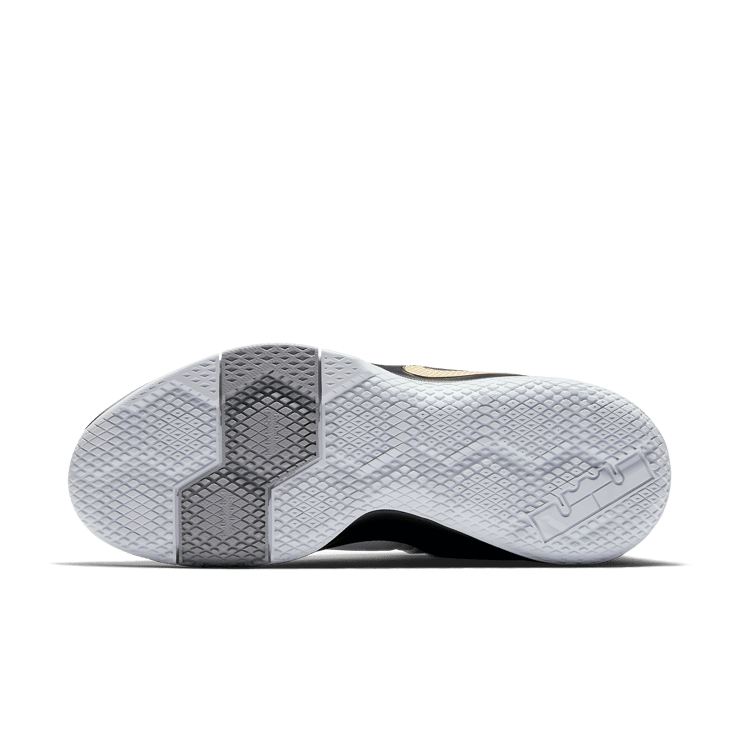 Nike Zoom Witness White Metallic Gold Black Angle 0