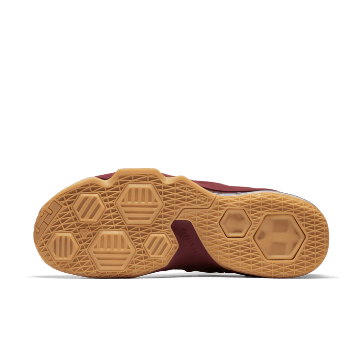 Nike LeBron 13 Low Team Red Gum Angle 0