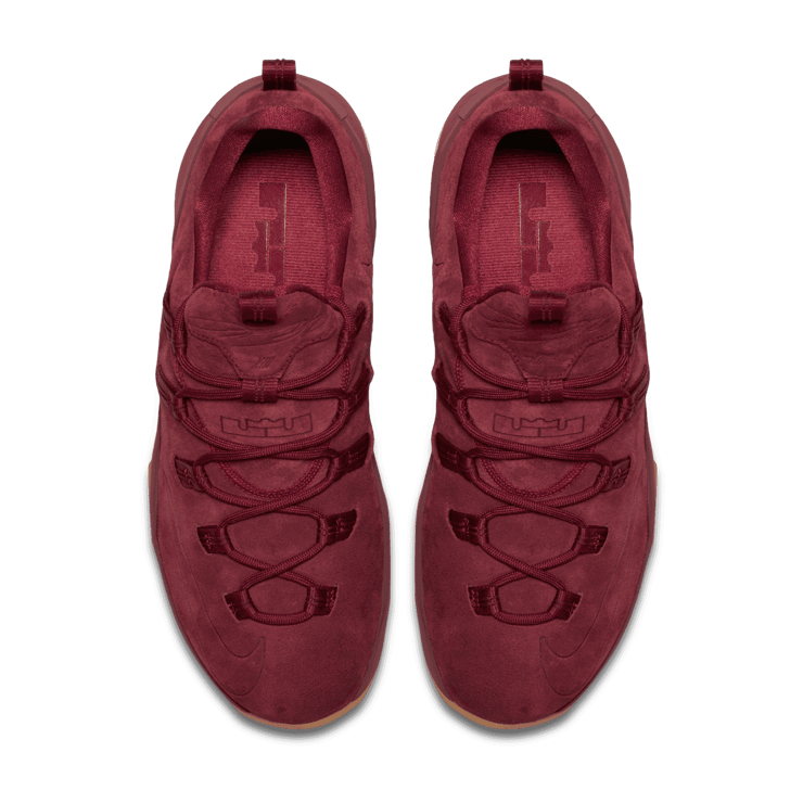 Nike LeBron 13 Low Team Red Gum Angle 1