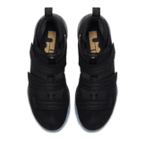 Nike LeBron Zoom Soldier 11 Black Gold Angle 1