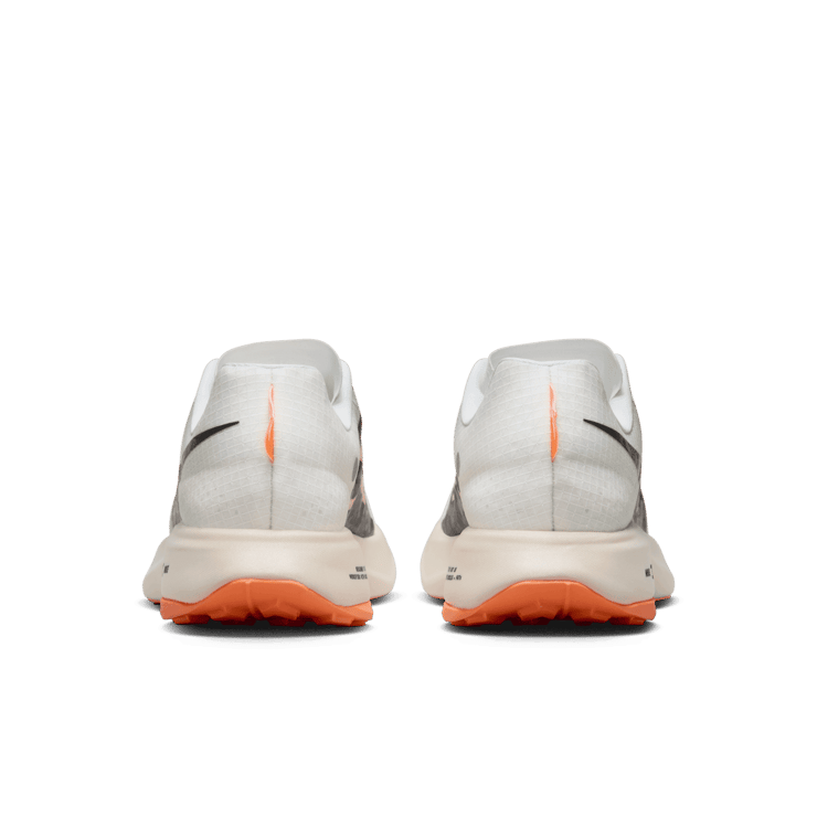 Nike ZoomX Ultrafly Trail White Black Total Orange Angle 3