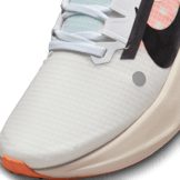Nike ZoomX Ultrafly Trail White Black Total Orange Angle 4